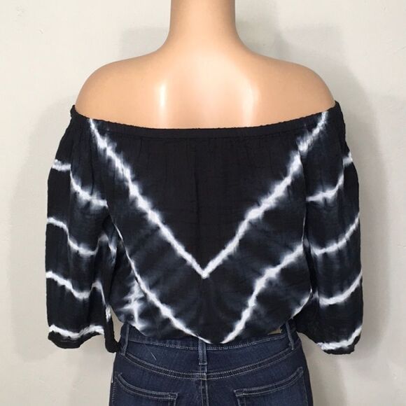 Michael Stars Tie Dye peasant top. New - Picture 4 of 8